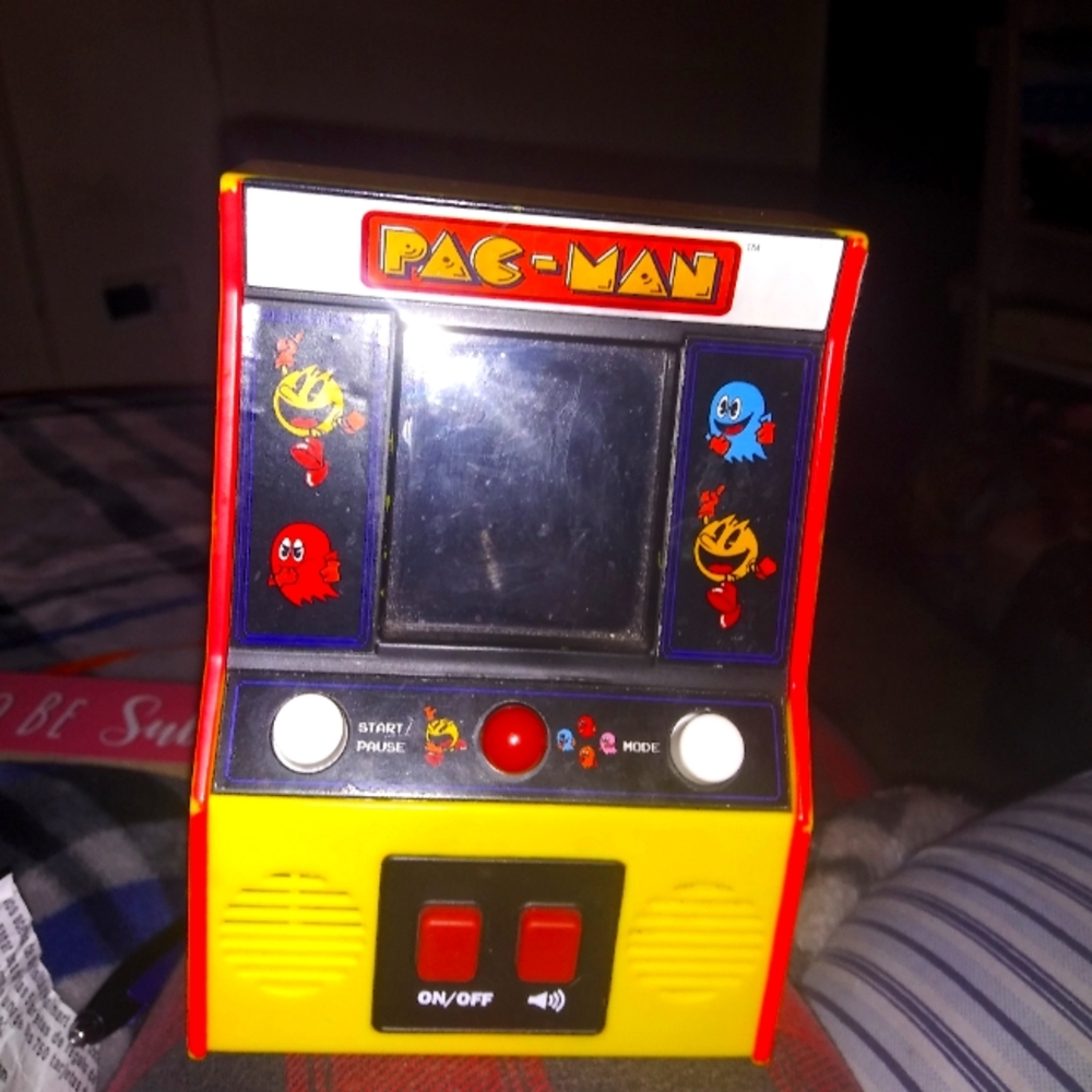 Vintage Mini Pac-Man arcade game